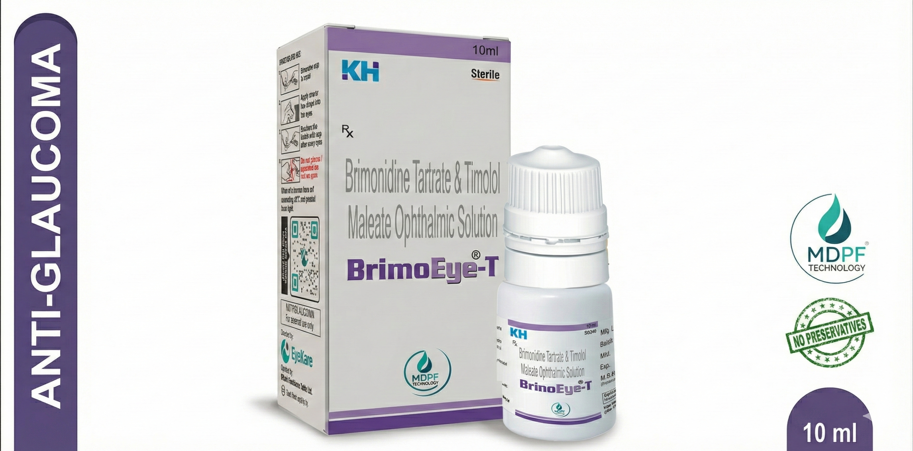 Brimonidine Tartrate and Timolol Maleate Eye Drops