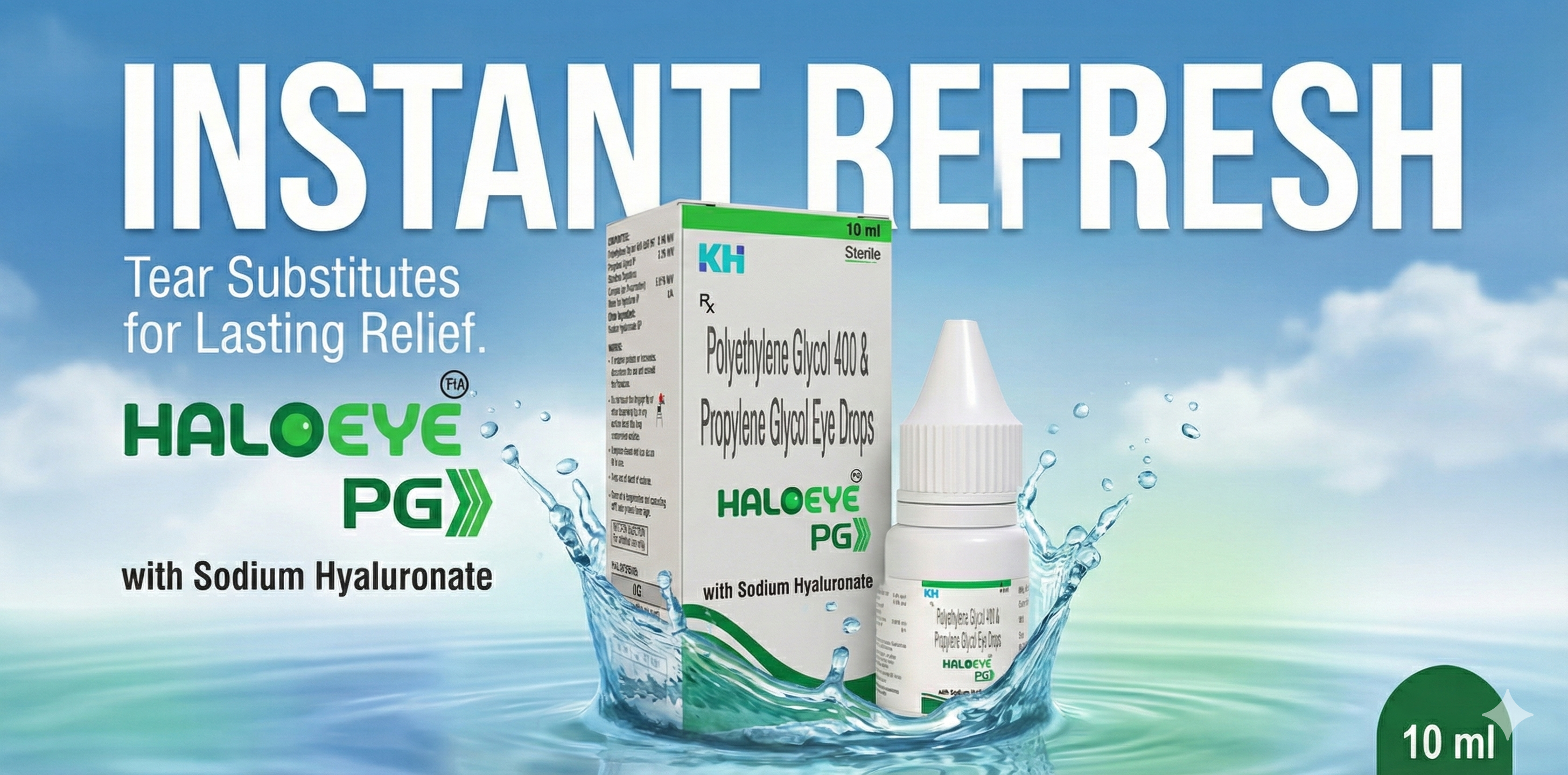 Haloeye Ultra Sodium Hyaluronate Eye Drops