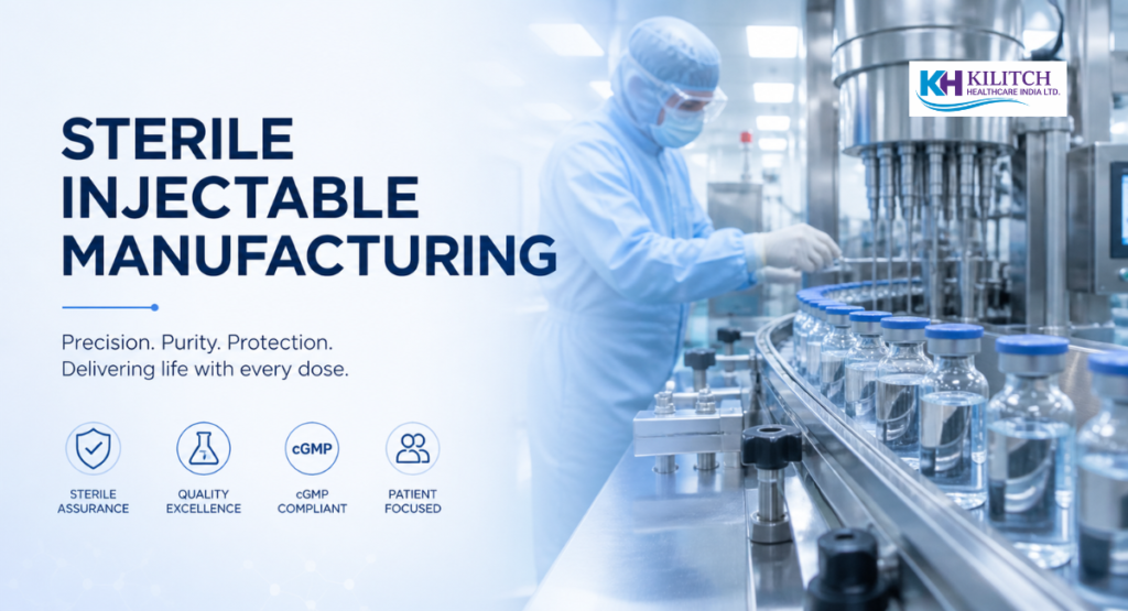 Sterile injectable manufacturing